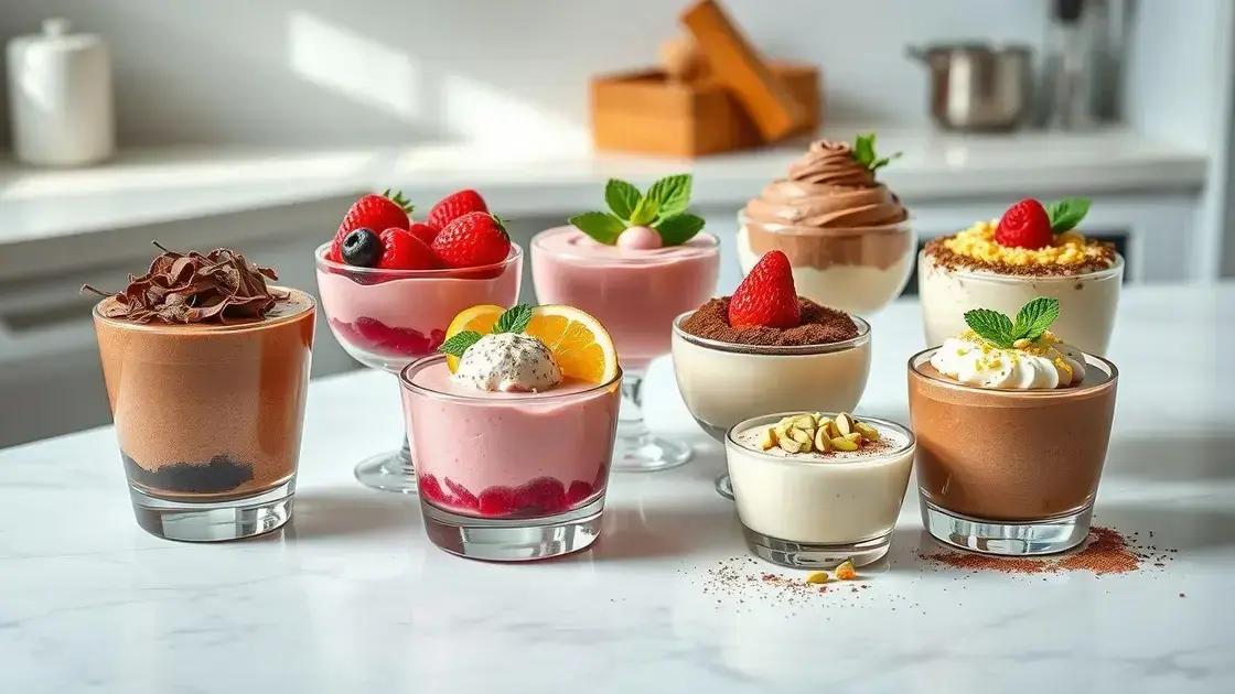 variações de sabor e combinações para impressionar