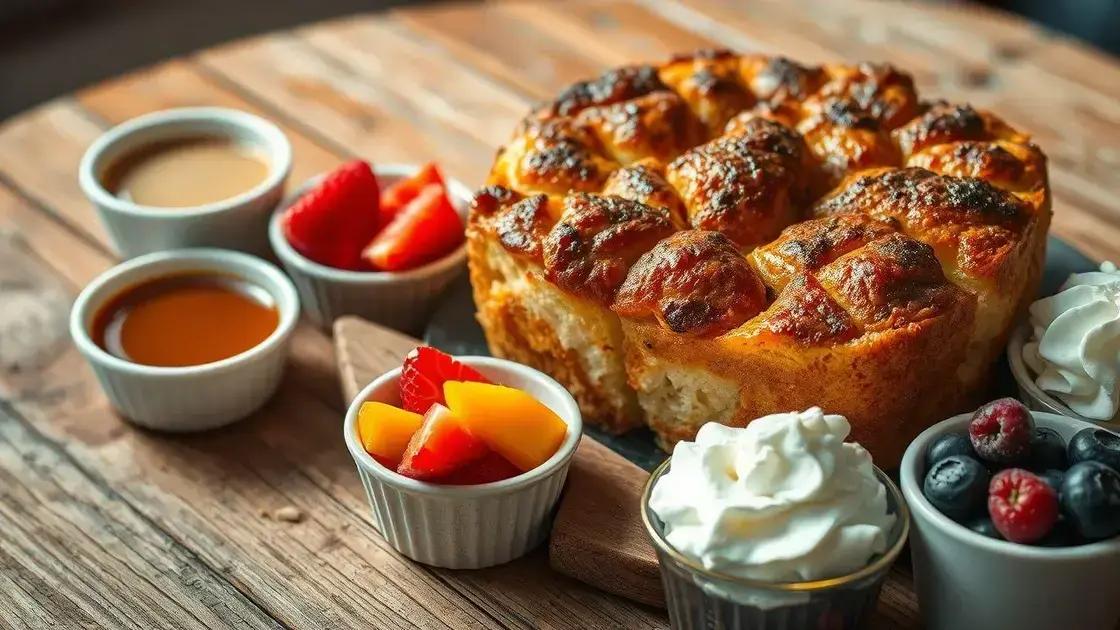 variações de sabor e opções de cobertura