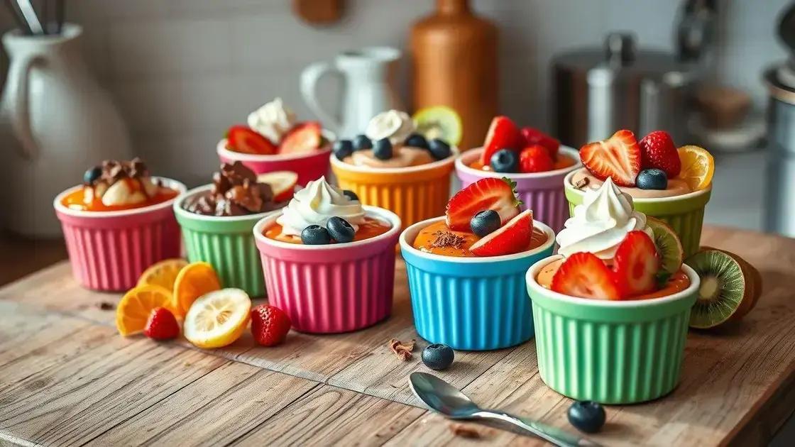variações de sabor que você pode experimentar