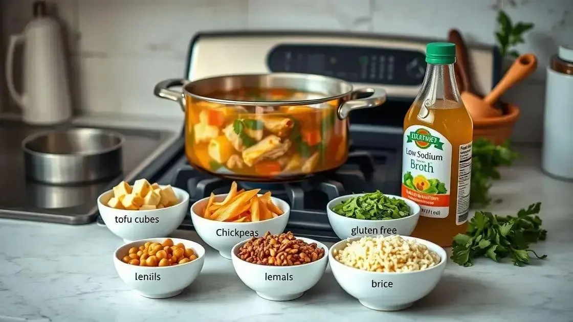 Variações para dietas específicas e substituições Variações para dietas específicas e substituições