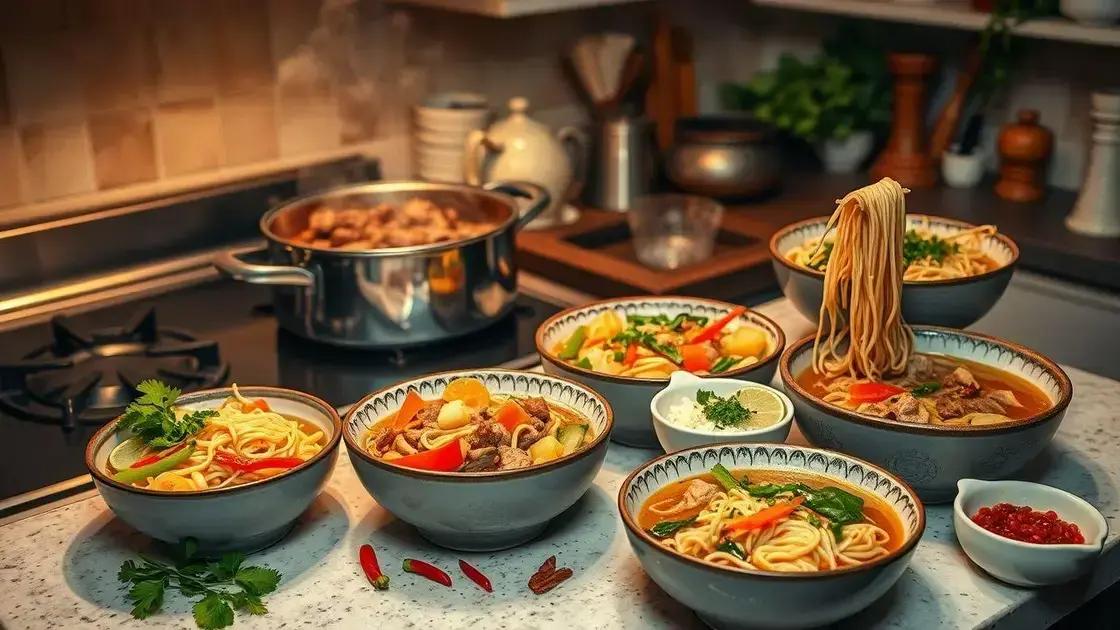 Variações para diferentes gostos