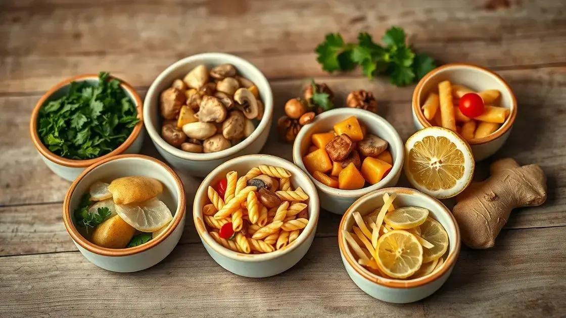 Variações para gostos e restrições