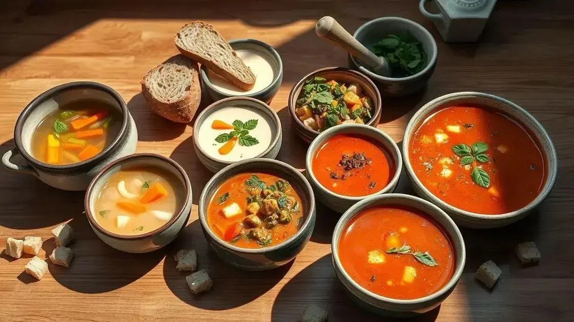variações populares de sopas para diferentes gostos variações populares de sopas para diferentes gostos