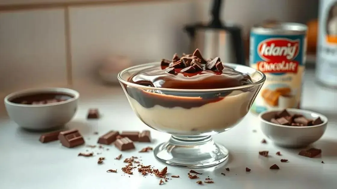 variações rápidas como pudim com chocolate variações rápidas como pudim com chocolate