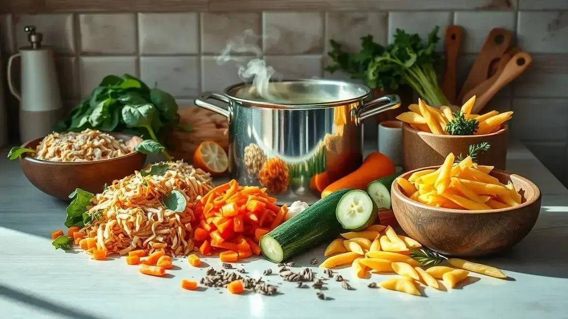 Variações simples para adaptar a sopa ao que você tem