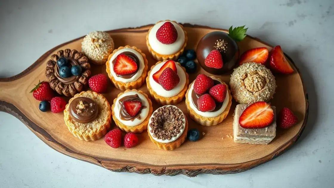 variedades de doces artesanais para diferentes gostos