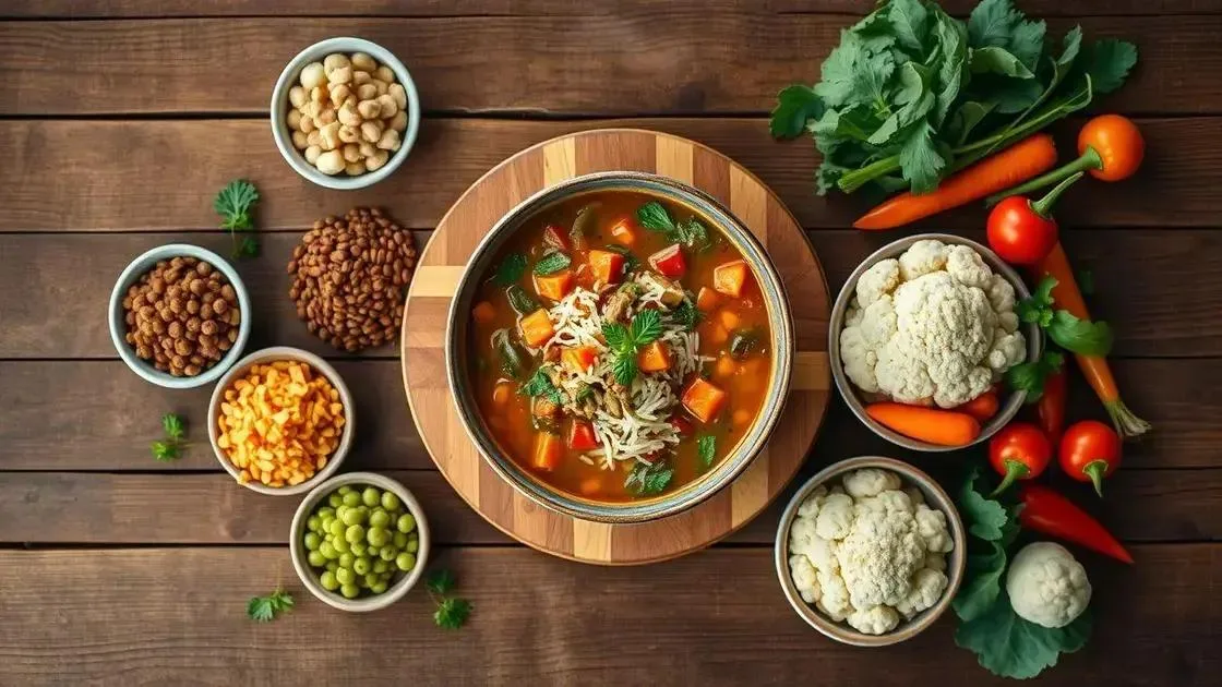 Variedades e variações para diferentes dietas