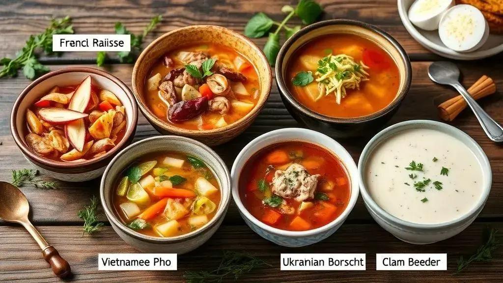 A história por trás das sopas mais famosas do mundo