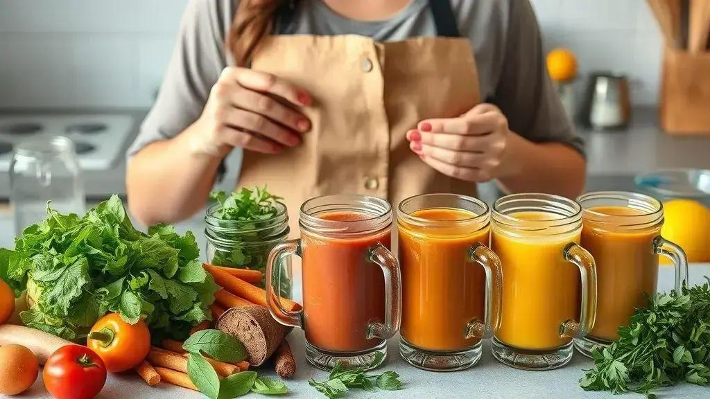 Benefícios nutricionais das sopas em copo para o dia a dia