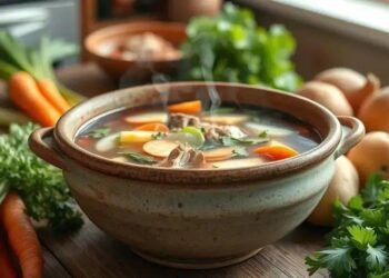 caldo de legumes com carne: receita caseira que aquece o coração e o corpo