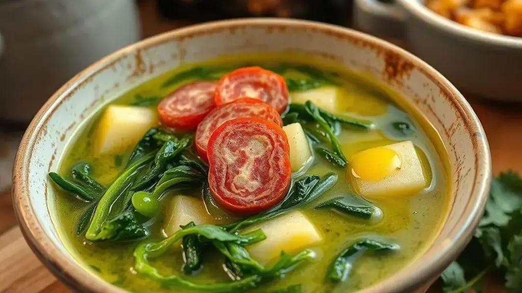 Caldo verde portuguesa: tradição que aquece a alma