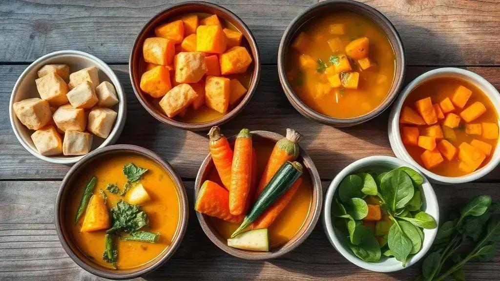 Calorias por ingrediente: da batata à abóbora