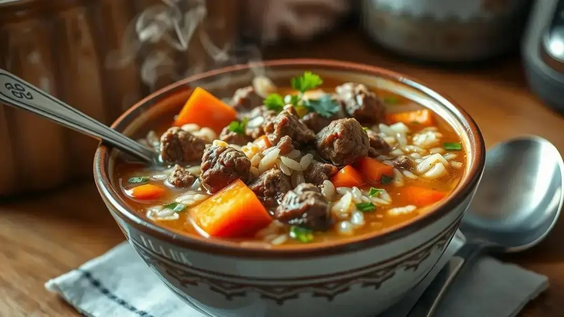 Canja de carne moída: o remédio caseiro que cura tudo Canja de carne moída: o remédio caseiro que cura tudo
