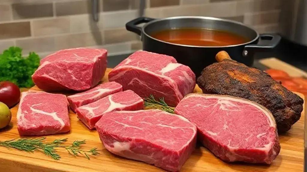 Carne bovina: do músculo ao osso buco