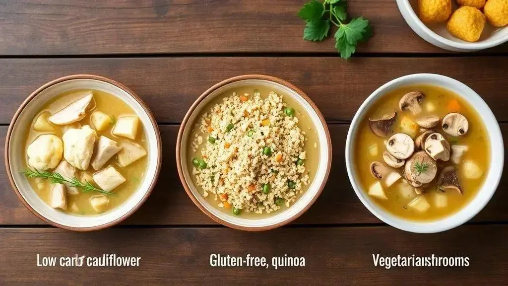 Como adaptar a receita para dietas especiais