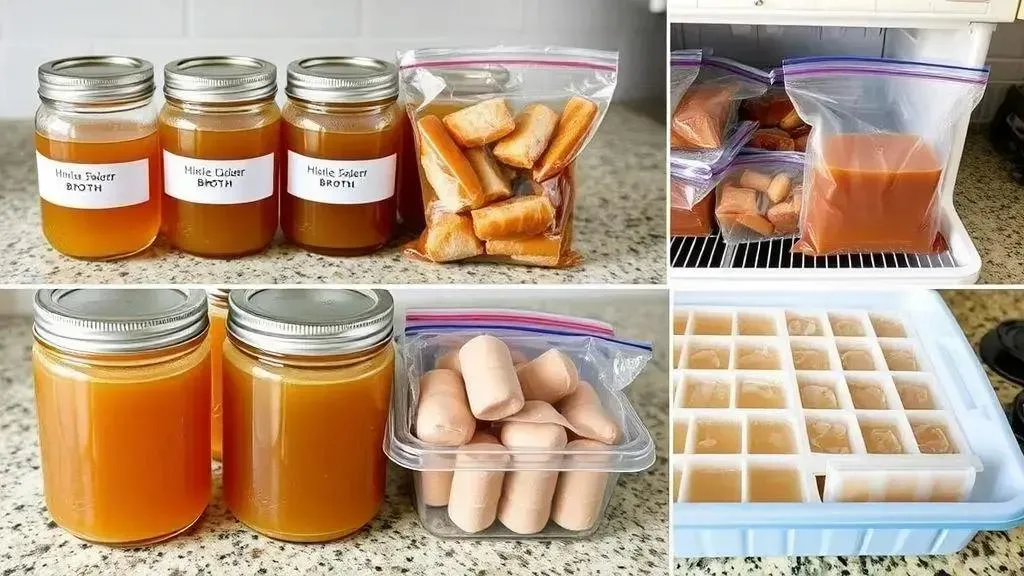 Como armazenar e congelar seu caldo caseiro