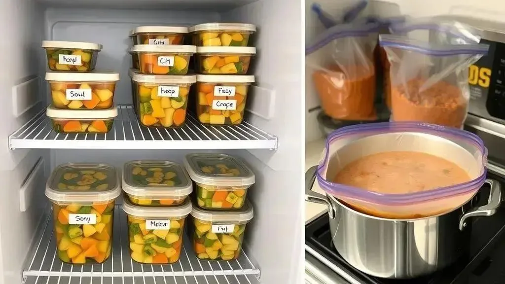 Como armazenar e reaproveitar sua sopa