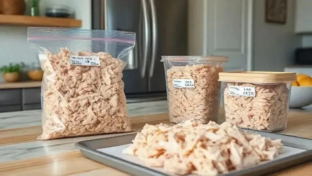 Como conservar e congelar frango desfiado por mais tempo
