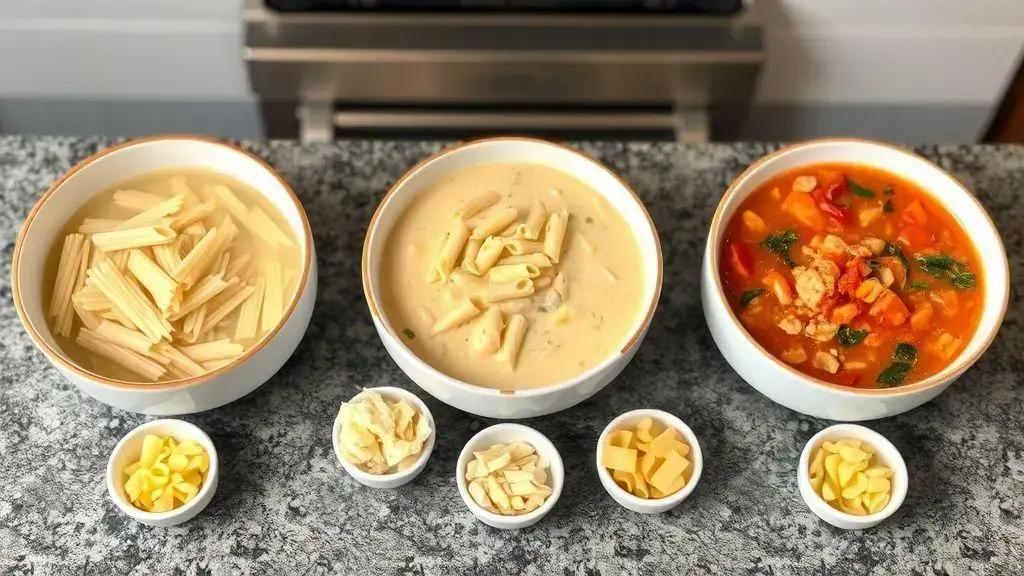 Como escolher a massa ideal para cada tipo de sopa
