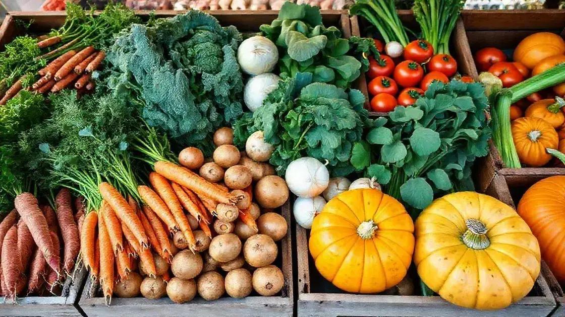 Como escolher legumes e verduras na feira