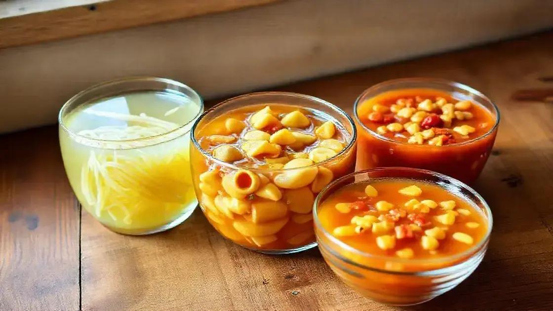 Como escolher o macarrão certo para cada tipo de caldo