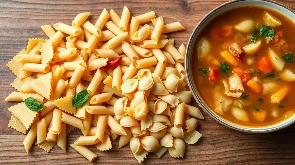 Como escolher o macarrão ideal para sua sopa