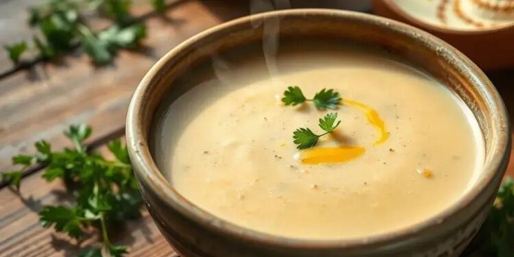 como faz sopa de mandioca: receita cremosa que aquece o coração