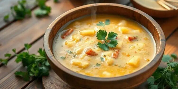 Como fazer sopa de mandioca simples: receita caseira que aquece o coração