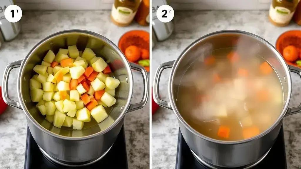 Como preparar o caldo perfeito em 20 minutos