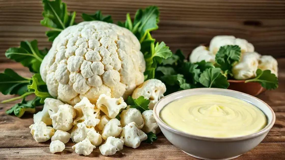 Couve-flor: versatilidade e leveza para sopas mais leves