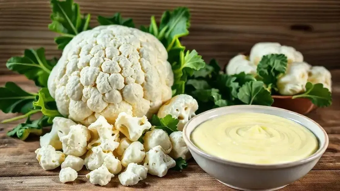 Couve-flor: versatilidade e leveza para sopas mais leves
