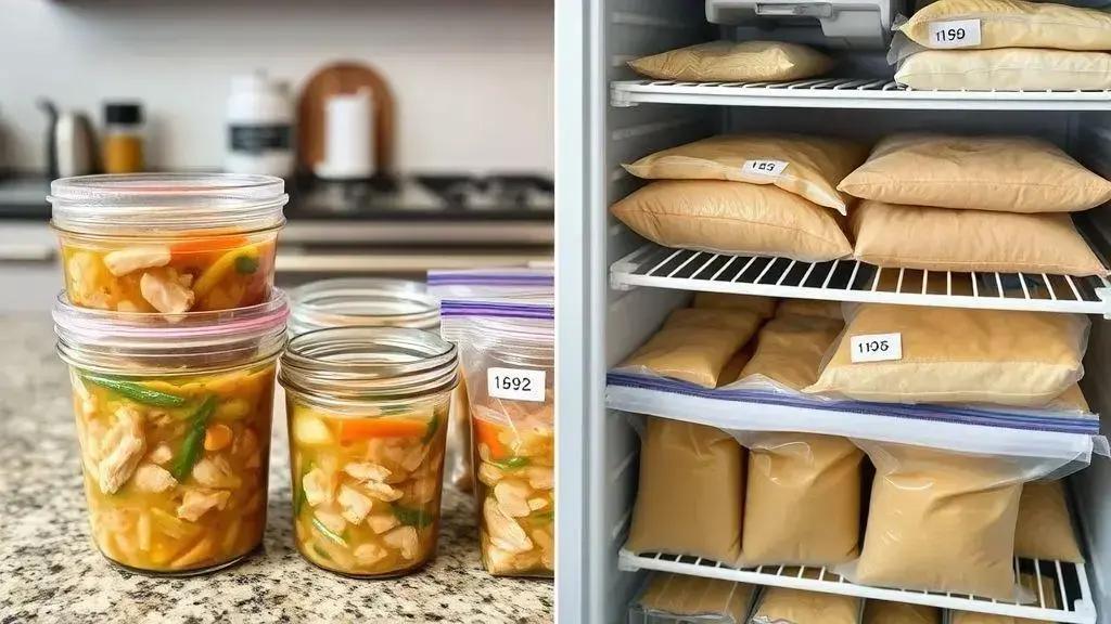 Dicas para congelar e conservar suas sopas Dicas para congelar e conservar suas sopas