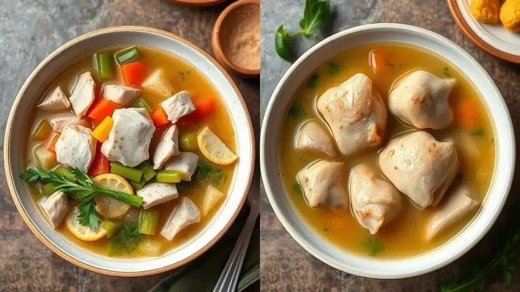 Fatores que influenciam o valor calórico da canja