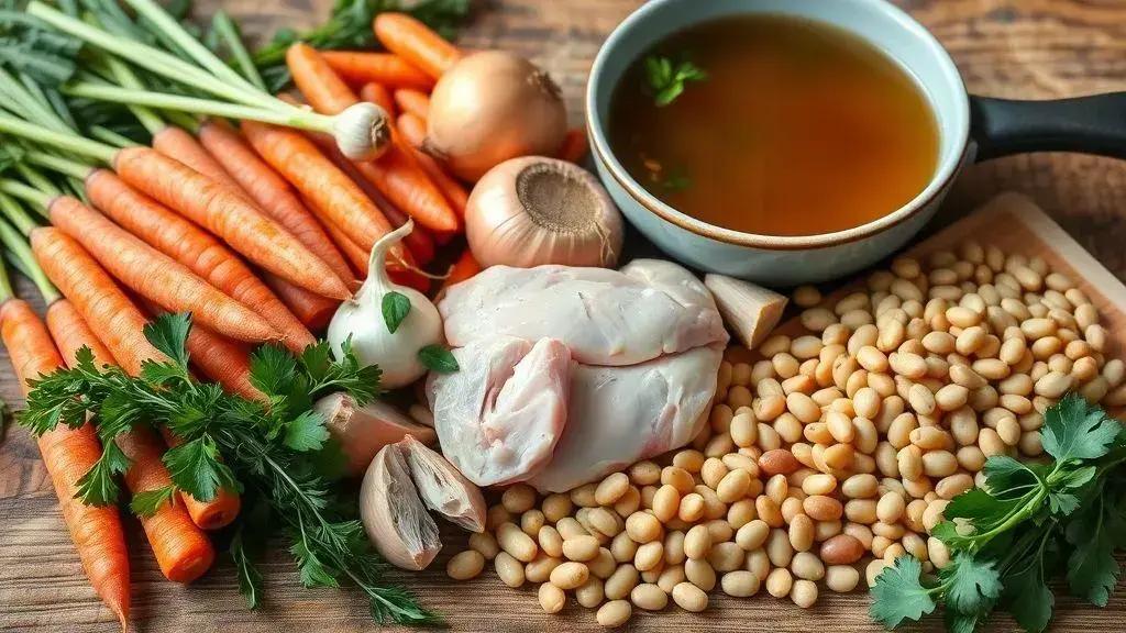 Ingredientes essenciais para criar uma sopa saborosa e nutritiva