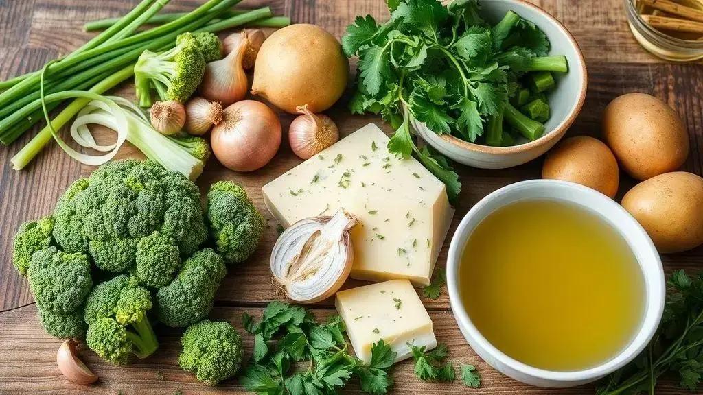 Ingredientes essenciais para um caldo perfeito