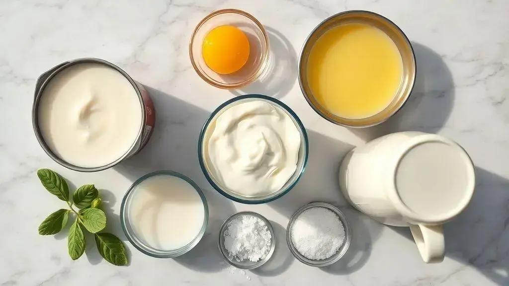 Ingredientes essenciais para uma ana cremosa perfeita