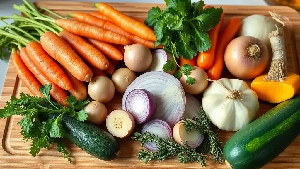 Ingredientes essenciais para uma sopa l perfeita