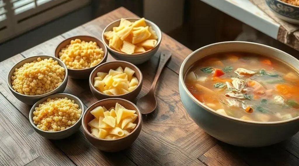 Massa pra sopa: descubra como escolher a ideal para cada receita
