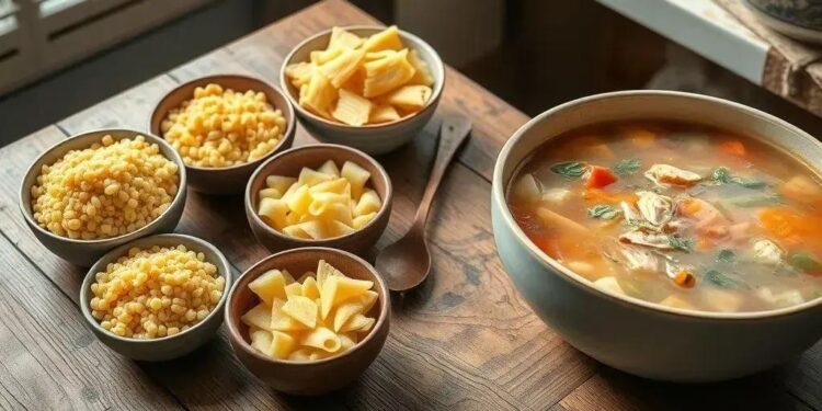Massa pra sopa: descubra como escolher a ideal para cada receita