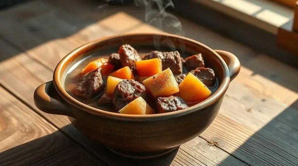 Musculo com batata e cenoura: o prato que vai transformar seu almoço de domingo