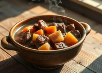 Musculo com batata e cenoura: o prato que vai transformar seu almoço de domingo