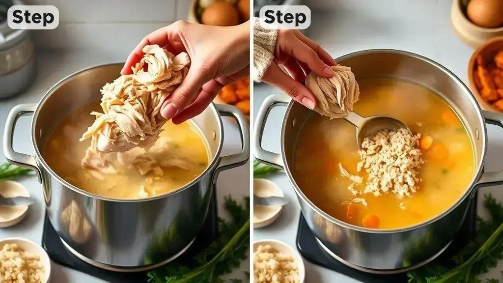 O passo a passo definitivo para uma canja cremosa e saborosa