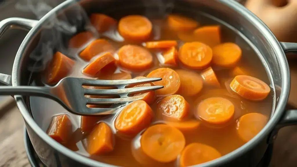 O segredo da cenoura bem cozida e saborosa