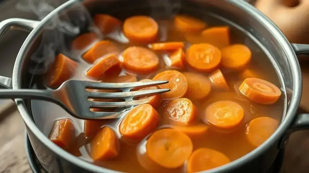 O segredo da cenoura bem cozida e saborosa