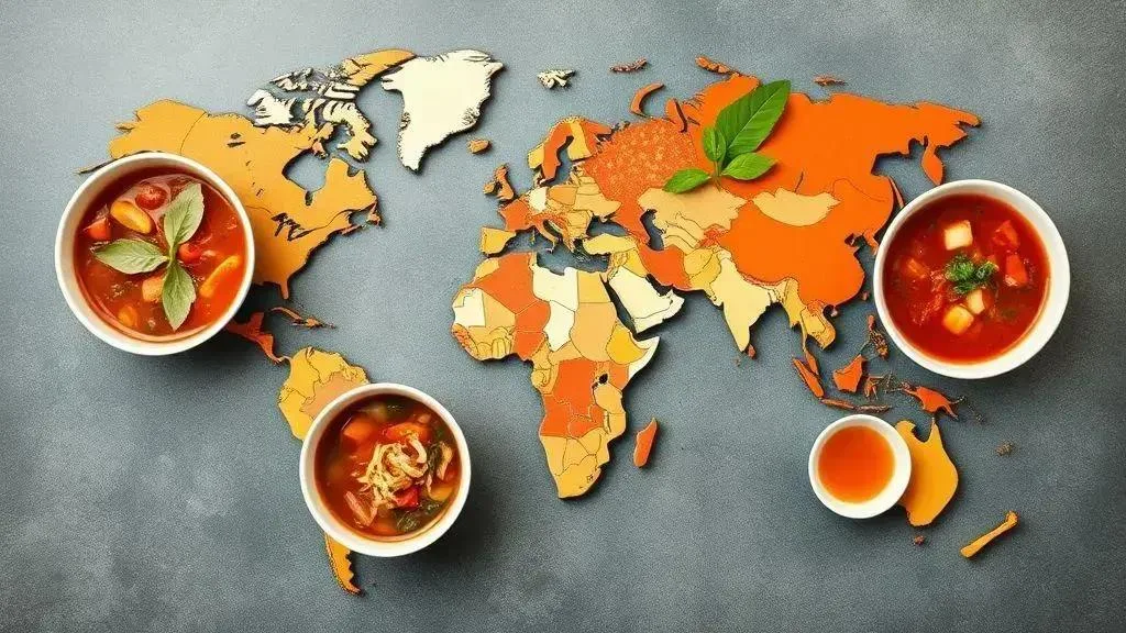 Os diferentes tipos de sopa ao redor do globo