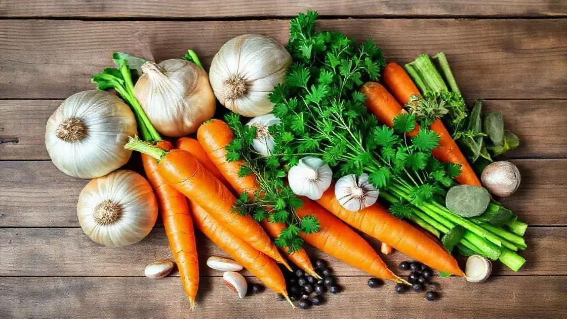Os ingredientes essenciais para um caldo perfeito