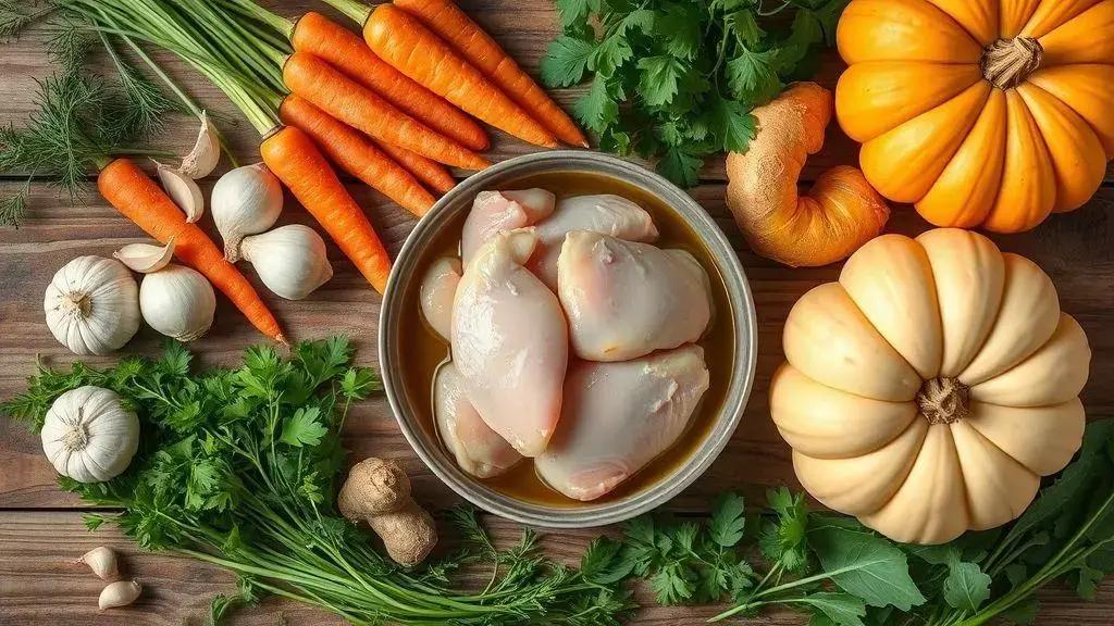 Os ingredientes essenciais para uma sopa medicinal