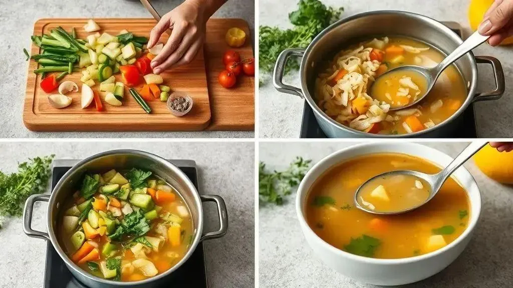Passo a passo: como preparar sua sopa de legimes caseira