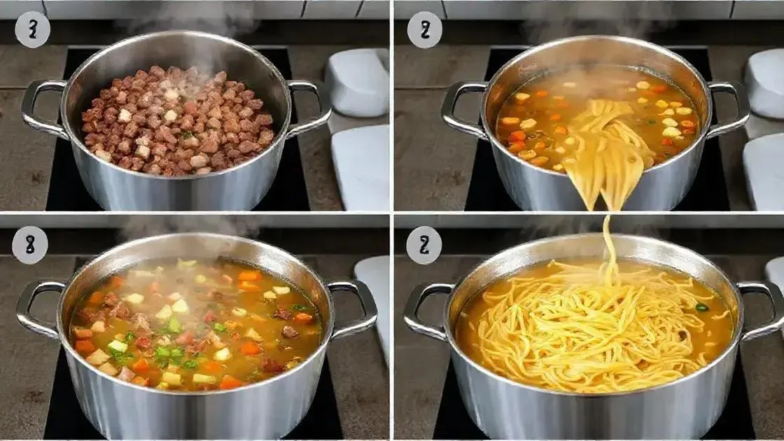 Passo a passo: do preparo da carne ao ponto do macarrão Passo a passo: do preparo da carne ao ponto do macarrão