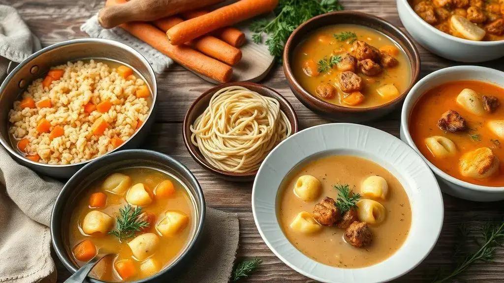Receitas criativas usando caldo de batata e cenoura